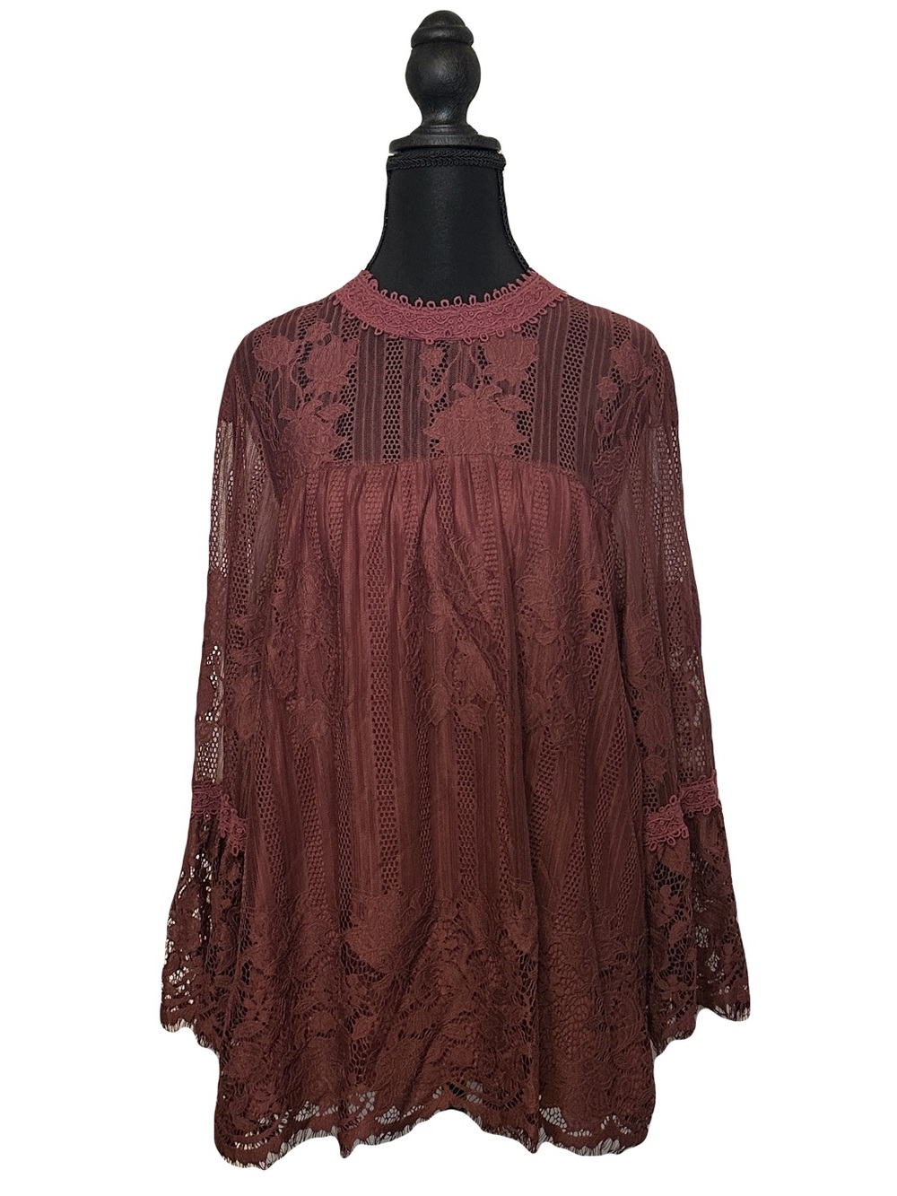 Lace Bell Sleeve blouse